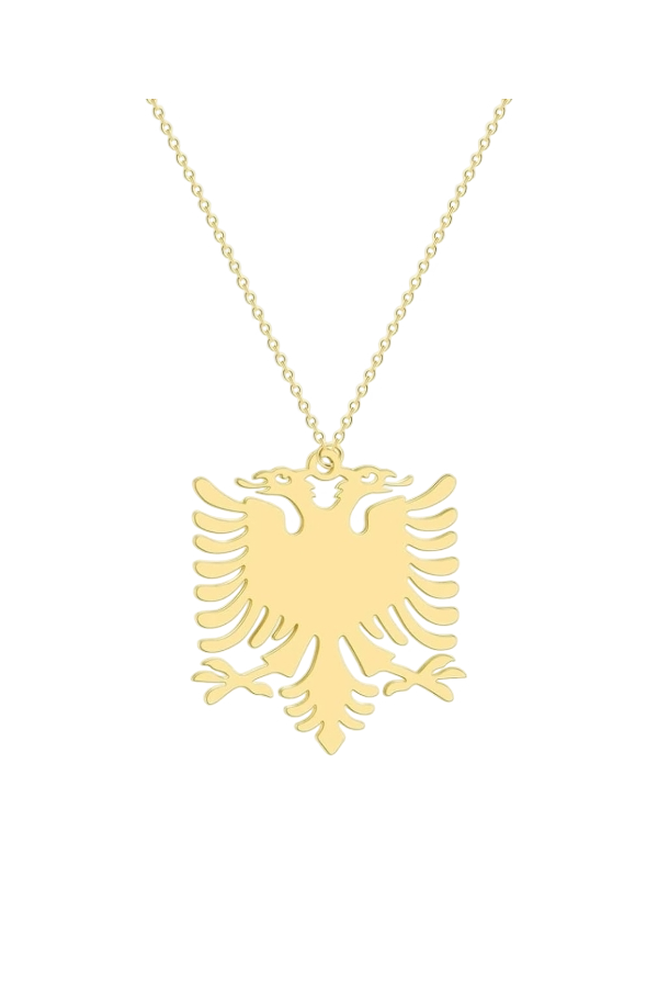 Adara's™ Shqiponja Dykrenare Chain, 14K Yellow Gold